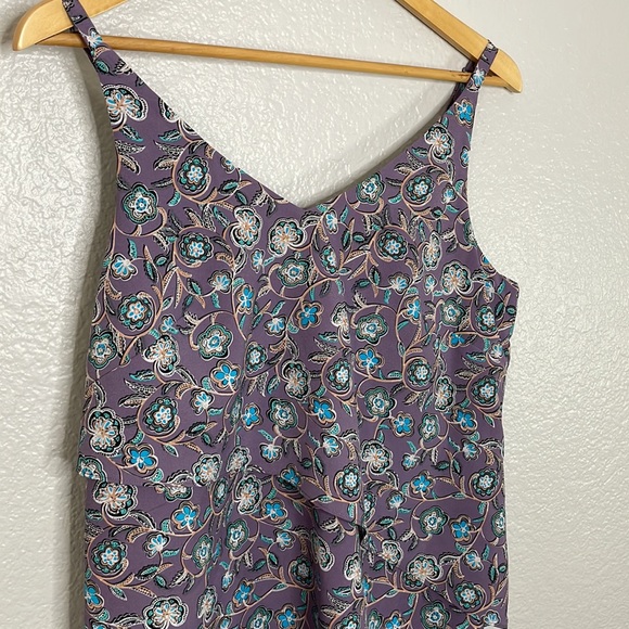 CABI Floral Cami Tank | Purple | Small - Picture 3 of 8